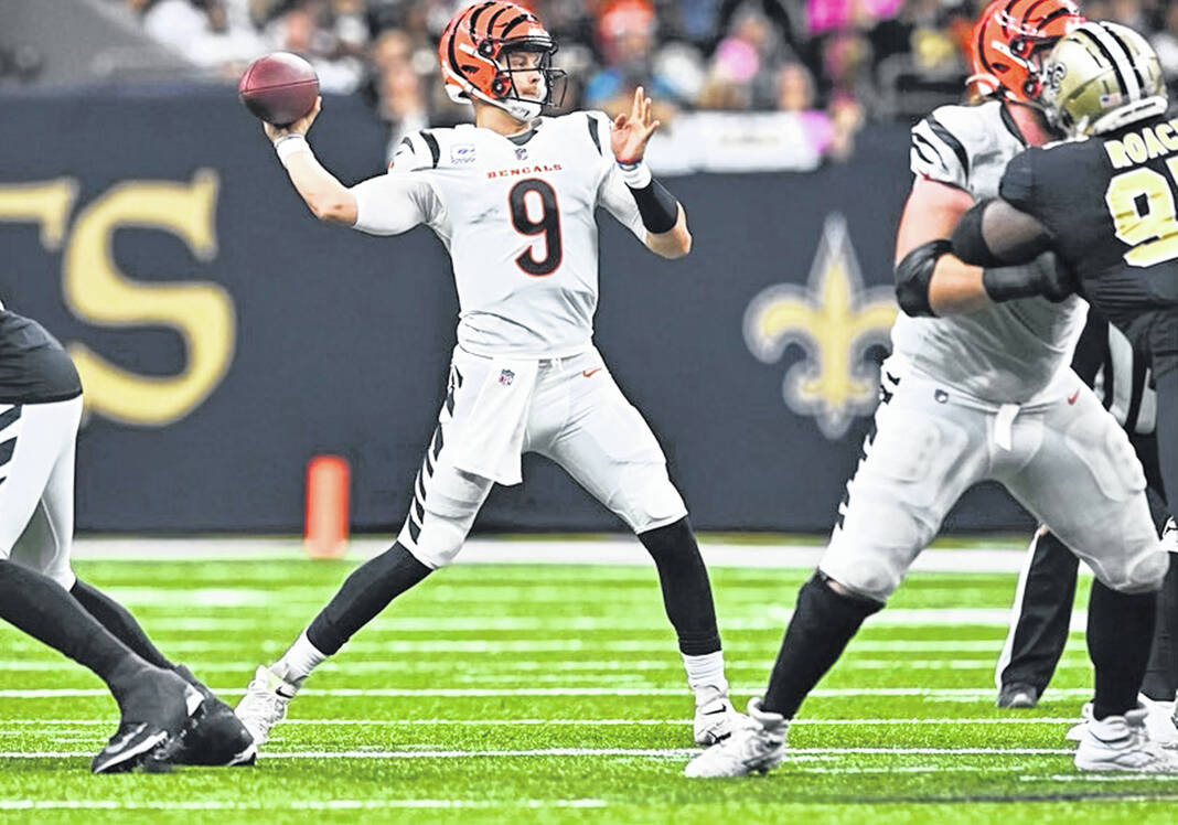 Chase's TD lifts Bengals over Saints - Portsmouth Daily Times