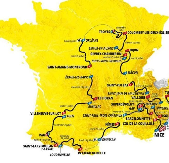 Heure de départ du Tour de France 2024, chaîne de télévision et